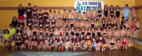 Noventa niños participaron en el I Encuentro de Natación Medina-Íscar