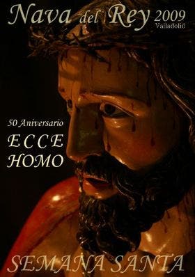 El «Ecce Homo», eje del cartel anunciador de la Semana Santa de Nava del Rey