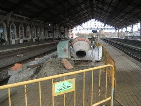 ADIF inicia la rehabilitación de la fachada y mejora de la Estación de Ferrocarril de Medina