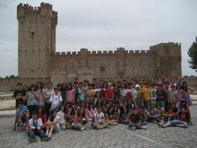 Los alumnos del colegio San Pablo CEU de Madrid visitaron Medina del Campo