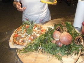 La pizza presentada por Nemesio Sánchez y Maite Martín, tercera mejor del mundo