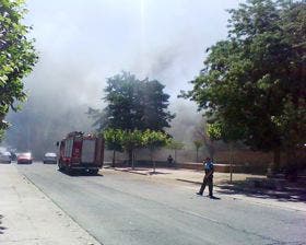 El fuego se ceba de nuevo con el antiguo Hospital Simón Ruiz un año después