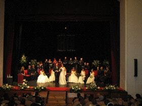 La proclamación de la Reina y Damas de las Fiestas de Olmedo abarrotó la sala de San Pedro