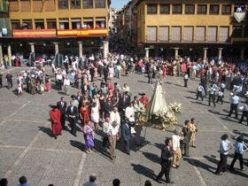 Tordesillas celebró ayer la onomástica de la patrona, Nuestra Señora de la Guía