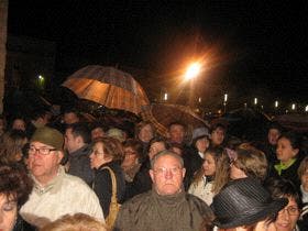 La lluvia impidió la procesión de la Virgen de las Angustias, Alcaldesa Perpetua de Medina del Campo