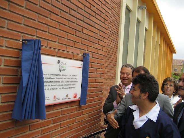 Medina del Campo inauguró el centro de formación y empleo de Asprona