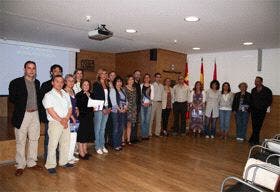 La alcaldesa de Tordesillas presidió, en el Centro E-LEA, la clausura del curso de las Aulas de Cultura