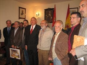 Manuel Arriazu y Miguel Sánchez recogieron el sábado los premios literarios de Pozaldez