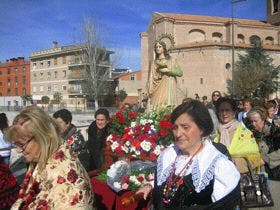 Las «Águedas» de Medina celebraron por todo lo alto la onomástica de su patrona