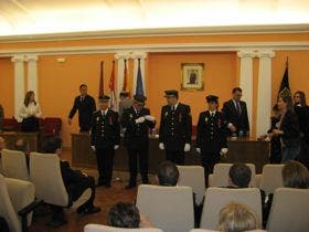 La Comisaría de Policía Nacional de Medina del Campo recibe la Medalla de Oro de la Villa