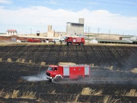 Medina del Campo: Un incendio rodea al convento de las Claras