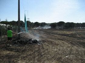 Un total de 17 hectáreas ardieron en Las Salinas, al parecer, por negligencias eléctricas