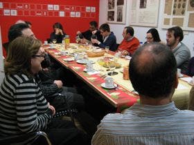 El PSOE celebra su tradicional desayuno navideño