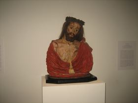 El restaurado «Ecce Homo» del Relicario de Santiago el Real, Pieza del Mes en el Museo de las Ferias