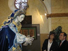 Pablo Trillo Figueroa visitó el Centro San Vicente Ferrer y la ermita del Amparo de Medina del Campo