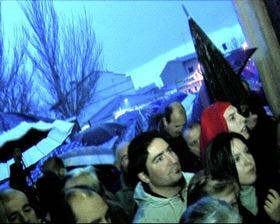 Medina del Campo: La Procesión de Caridad no salió a consecuencia del granizo