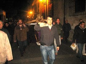 Medina del Campo: Comenzó, sólo para hombres, el primer Rosario de Penitencia