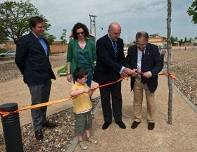 Rueda: Inauguran en nuevo parque público municipal