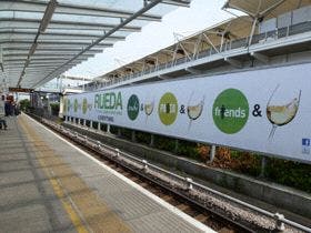 La D.O. Rueda promociona sus vinos en el metro de Londres