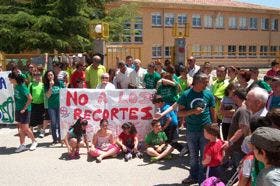 Fresno El Viejo se levanta contra los recortes en Educación