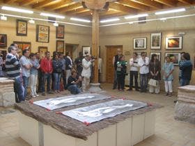 Inaugurada la exposición de arte erótico “Susurros”, en el Centro Cultural Integrado de Medina del Campo