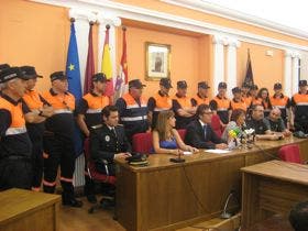 Presentada la agrupación de voluntarios de Protección Civil de Medina del Campo