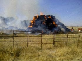 Pozal de Gallinas: Los medios desplegados para extinguir un pequeño incendio alarman al vecindario