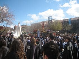 Medina del Campo despide a la Semana Santa con «El Encuentro»