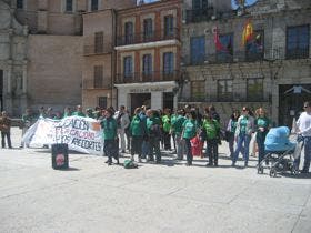 Nueva concentración contra la LOMCE en Medina del Campo