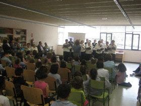 Cuentos de los Abuelos, encuentro intergeneracional para los alumnos del Colegio de las Mercedes