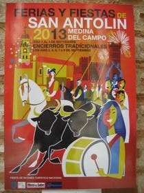 «La fiesta de todos», de Jaume Gubianas, cartel anunciador de San Antolín 2013