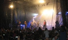 Exito de público en el concierto de Auryn en Medina del Campo