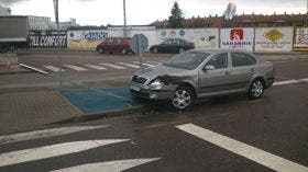 Accidente en la carretera de Peñaranda