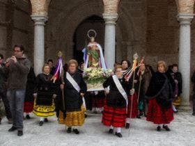 Olmedo: Las cofrades comerán el martes «la tajada» de Santa Agueda