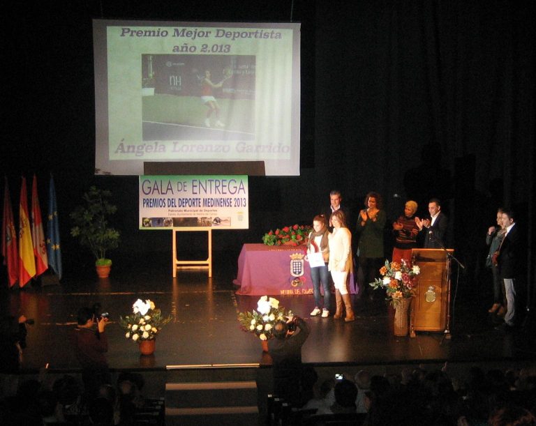 Ángela Lorenzo, Mejor Deportista Medinense de 2013