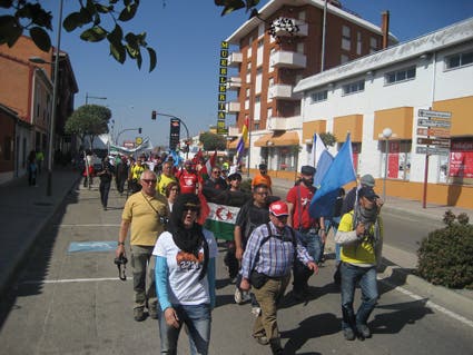 La Marcha de la Dignidad del Noroeste llega a Medina del Campo