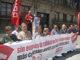 Medina del Campo: 500 personas en la manifestación del primero de mayo