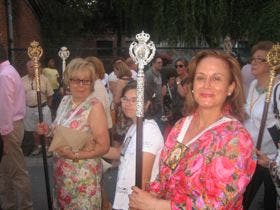 Medina del Campo se echó a la calle para acompañar en procesión a la Virgen del Carmen