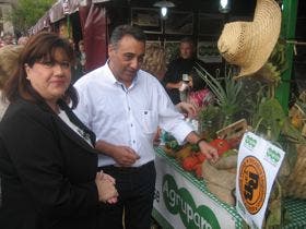 Medina del Campo: Teresa Rebollo inauguró la III Feria de Productos Ecológicos de CyL