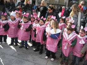 Los escolares medinenses inician el Carnaval 2015