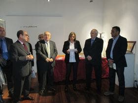 La XXIX Exposición Filatélica Regional se inauguró en Medina con una tarjeta postal conmemorativa