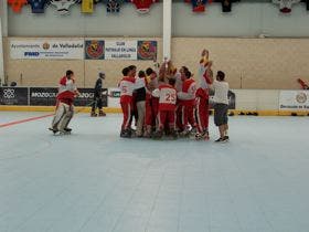 El C.D. Ludic, campeón de la Copa de Castilla y León de Hockey Línea