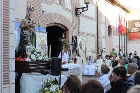 Medina del Campo pidió agua a la Virgen del Amparo