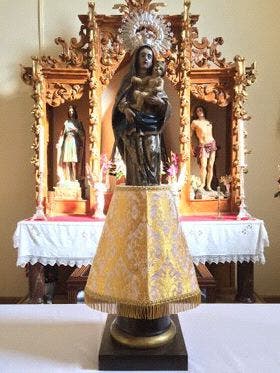 El Carpio recupera la imagen de la Virgen del Pilar