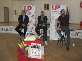 «Los medios de comunicación forman parte del aparato del poder», según el cabeza de lista de Unidad Popular por Valladolid