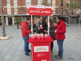 Juventudes Socialistas informa de las propuestas del PSOE para los jóvenes