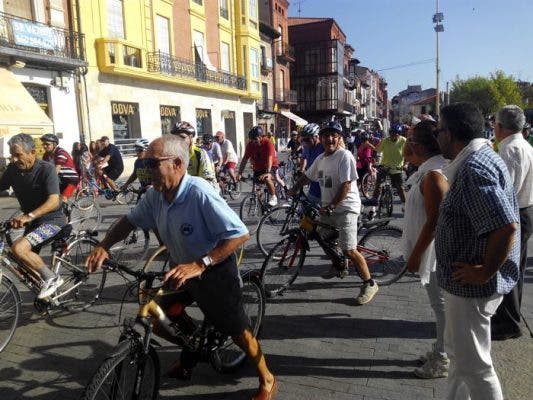 La Marcha Cicloturista de la Tercera Edad, primer acto de San Antolín 2016