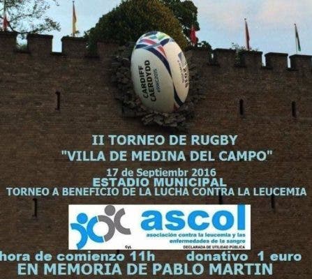 El II Torneo de Rugby «Villa de Medina» se celebra hoy en el Estadio Municipal