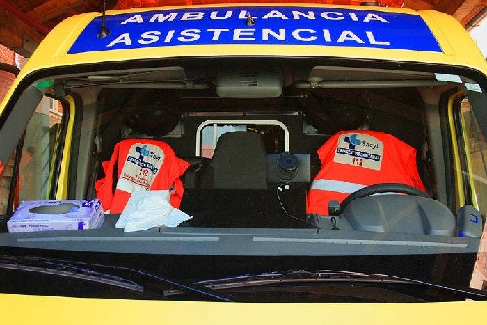 Herida una mujer en un accidente en Arévalo