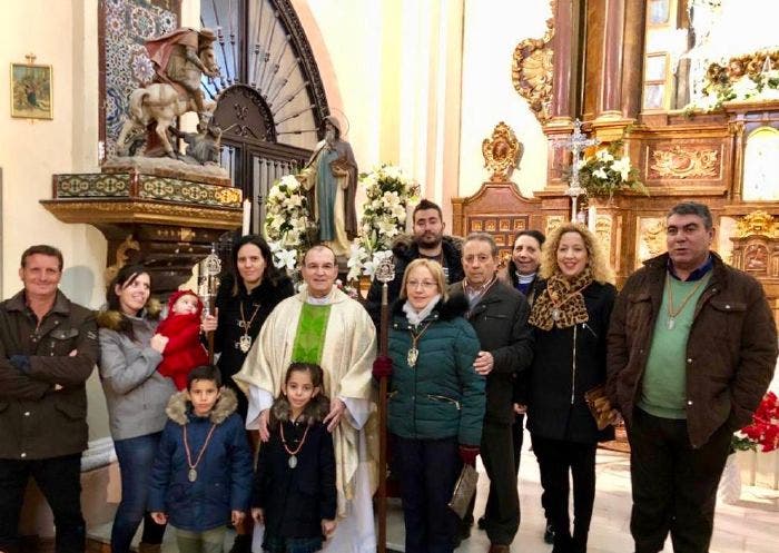El Carpio: La Cofradía de San Antón y vecinos celebraron la onomástica del Santo